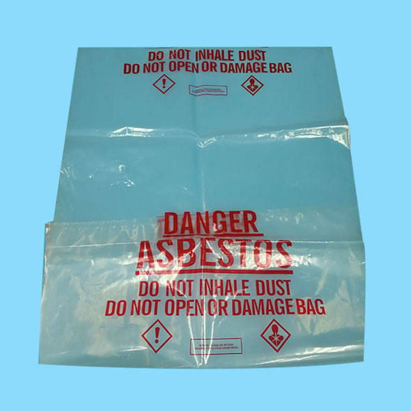 Clear Heavy Duty Asbestos Removal Bags