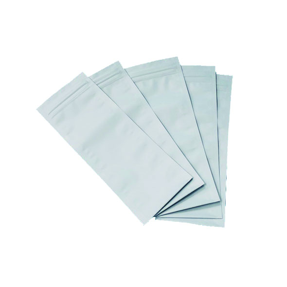 Smell Proof Opaque White Medical Pills Drugs Storage Bags For Dispensary
