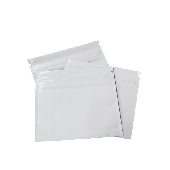 White&Clear ziplock mylar bags 