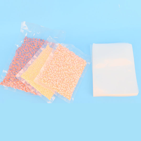 Clear laminated vacuum pouches for food process 