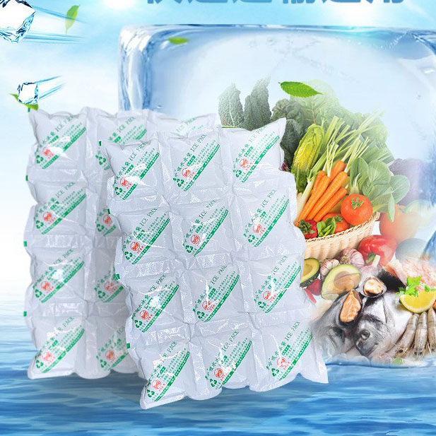 Reusable Self-absorbing Ice Pack Cooler Storage for Breastmilk Seafood Delivery
