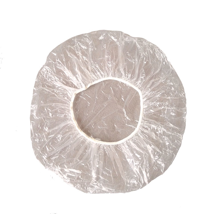 Plastic Dome Bags With Elastic Band Sewing